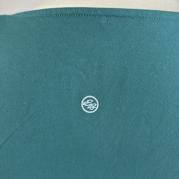 Eddie Bauer Sleeveless Tank Dress Empire Waist Stretch Green Size M - Picture 6 of 11